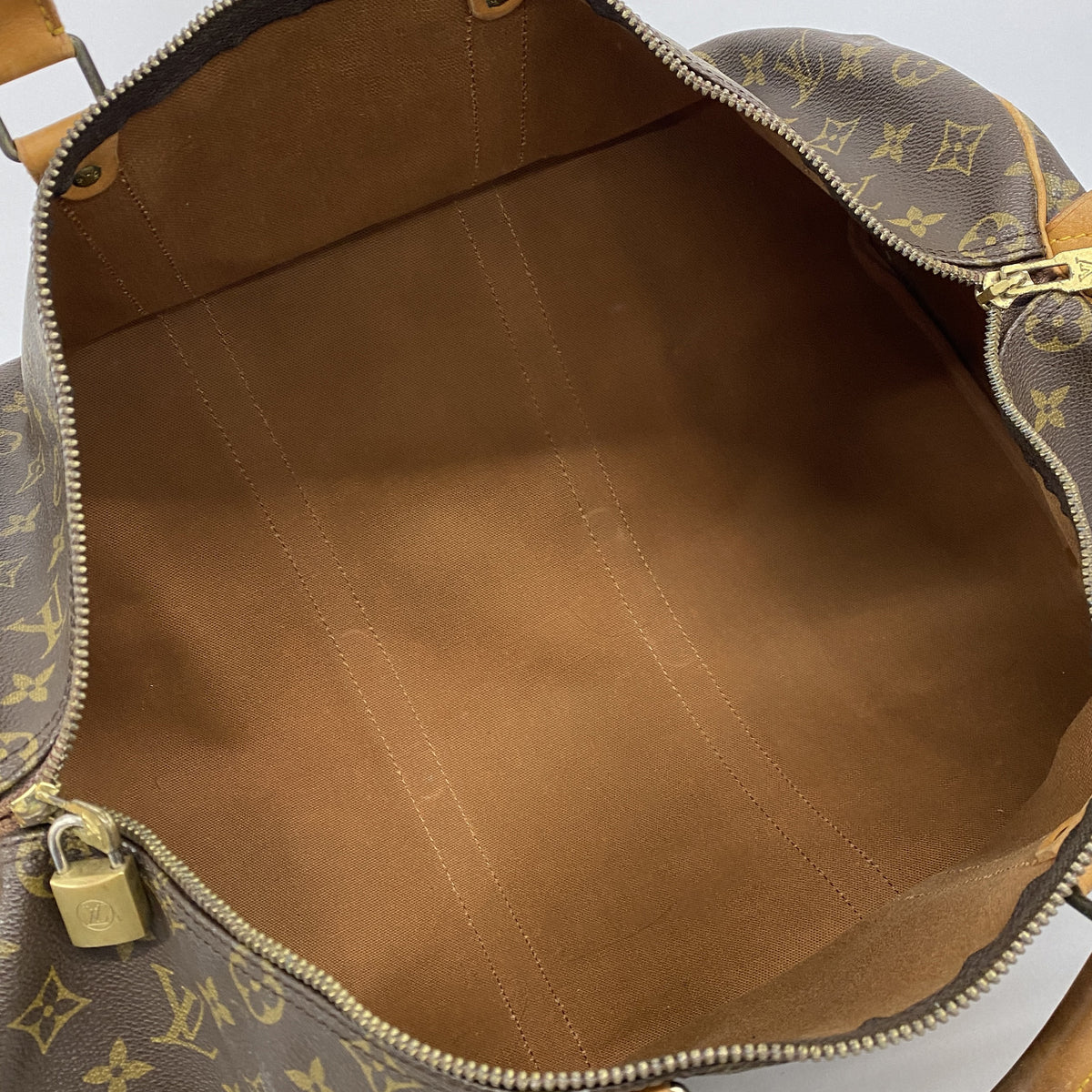 【6kd4300】ルイヴィトン ボストンバッグ モノグラム キーポル50 M41426 ブラウン【中古】メンズ レディース ユニセックス
