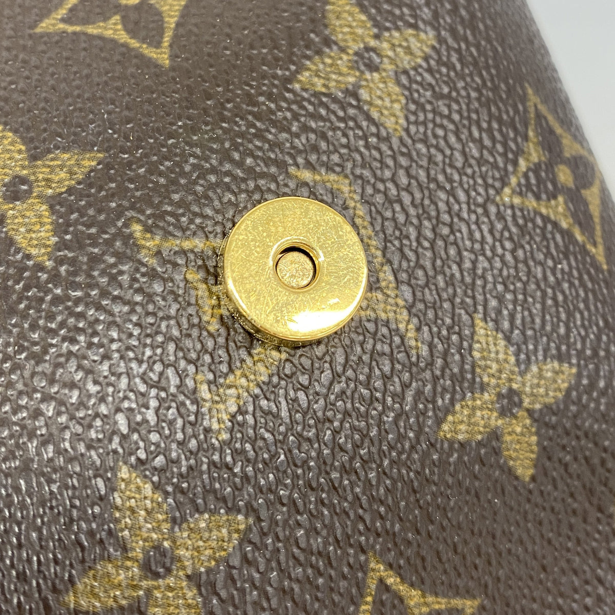 【6kd4319】ルイヴィトン ショルダーバッグ モノグラム ポシェットツインGM M51852 ブラウン【中古】レディース