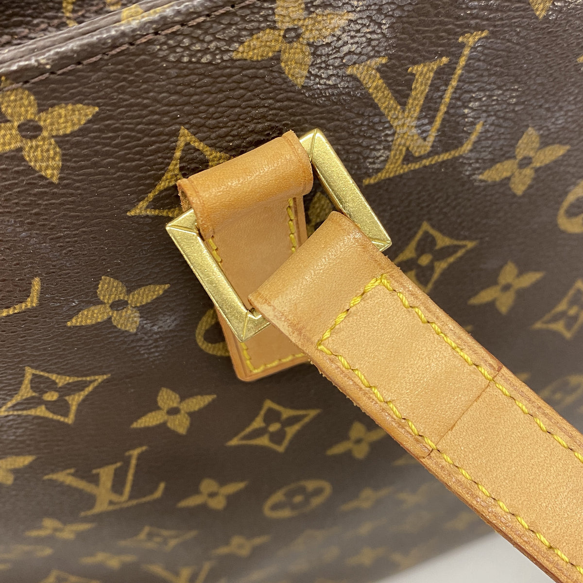 【6kd4329】ルイヴィトン トートバッグ モノグラム ルコ M51155 ブラウン【中古】レディース