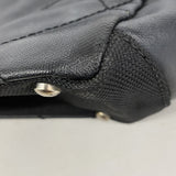 【6kd4336】シャネル トートバッグ パリビアリッツ レザー ブラック【中古】レディース