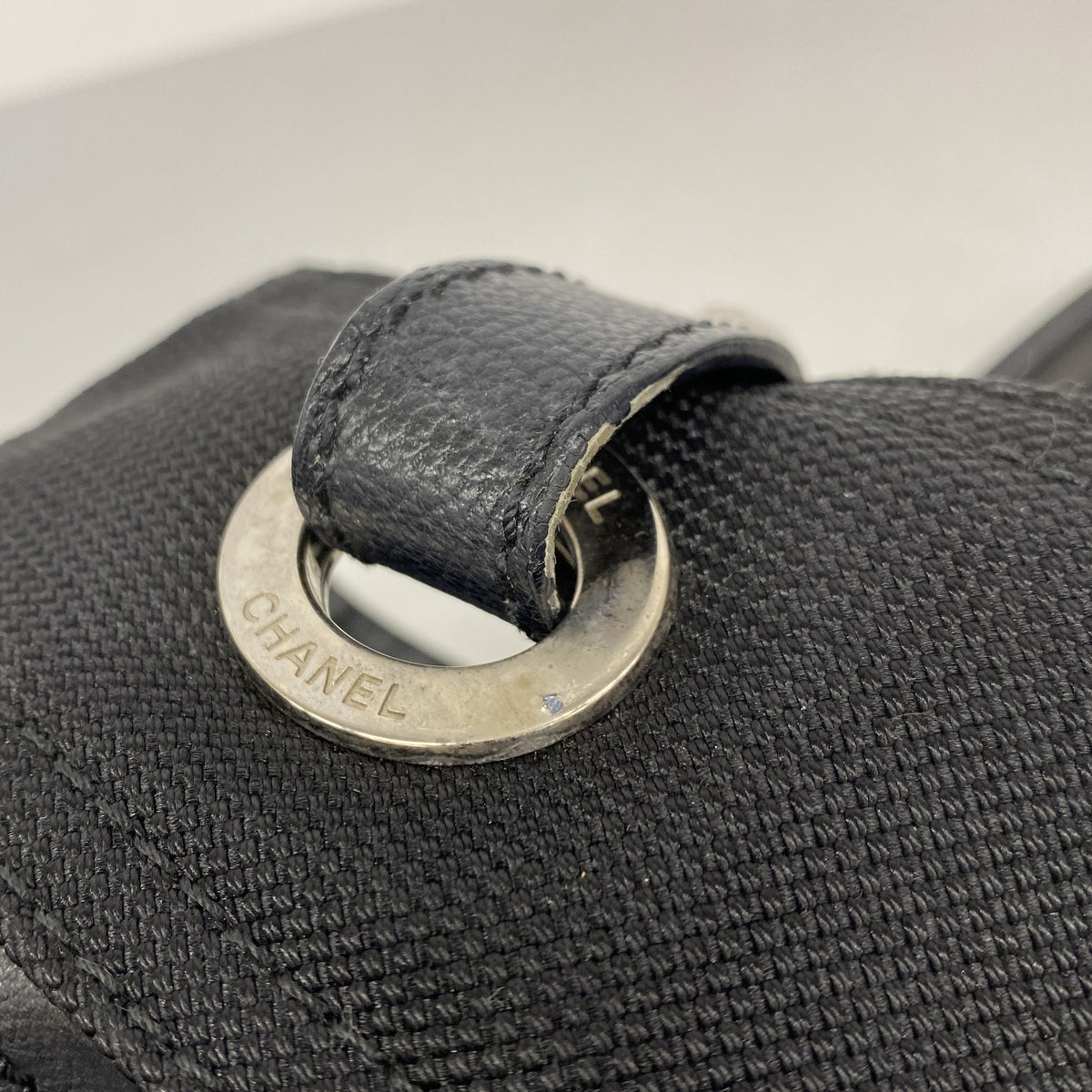 【6kd4336】シャネル トートバッグ パリビアリッツ レザー ブラック【中古】レディース