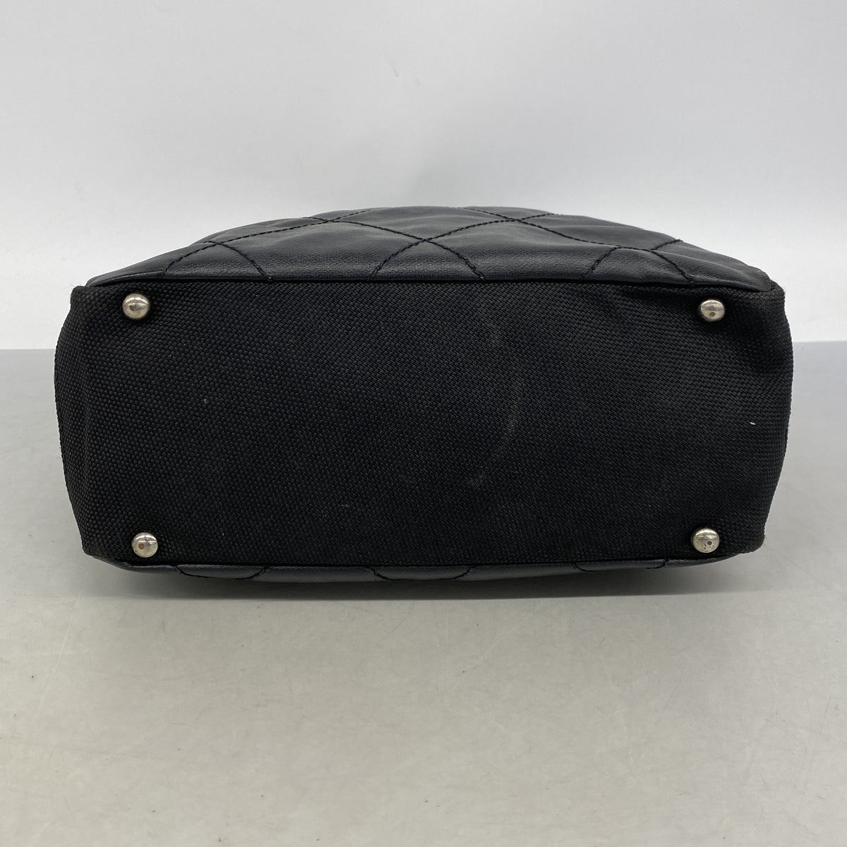 【6kd4336】シャネル トートバッグ パリビアリッツ レザー ブラック【中古】レディース