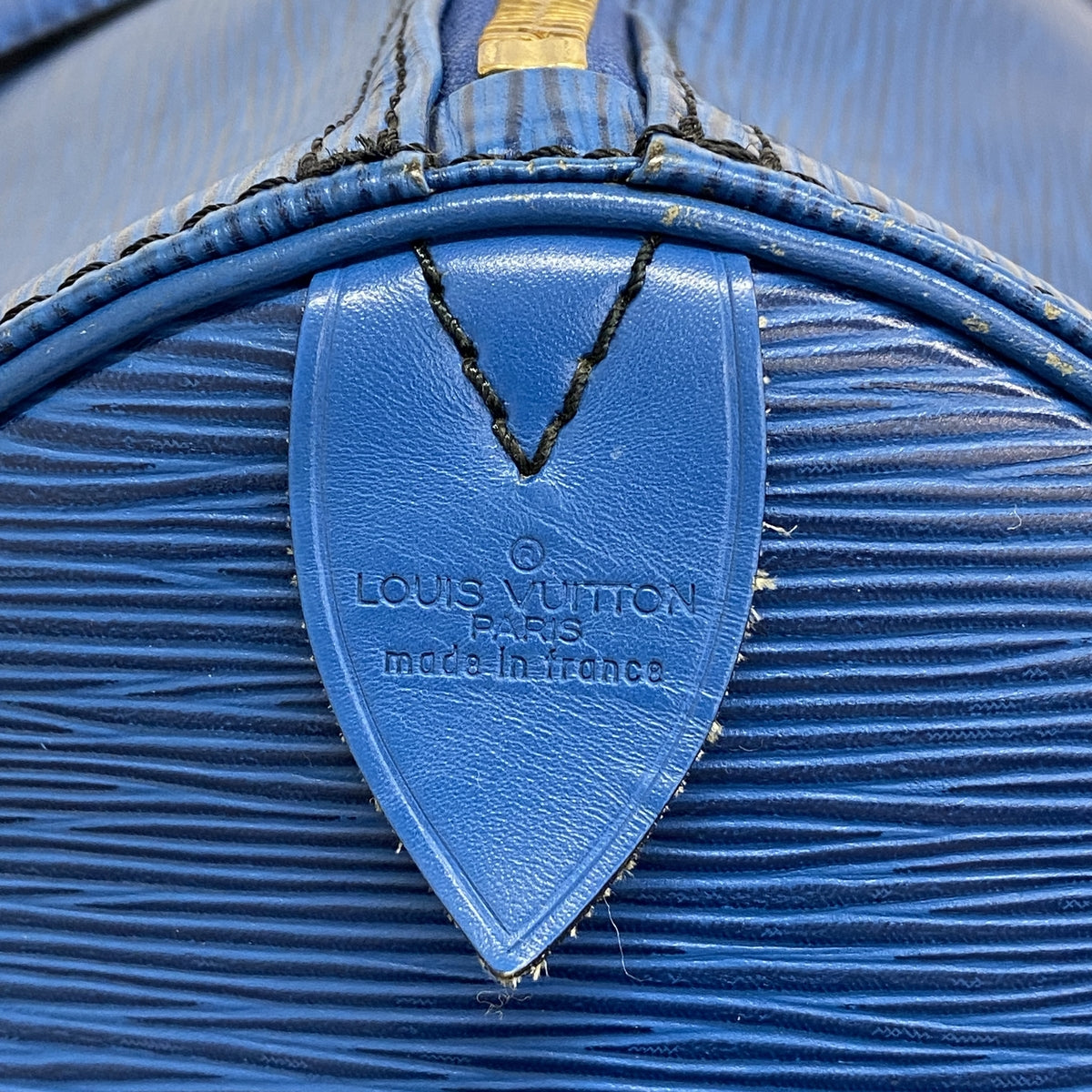 【6kd4341】ルイヴィトン ボストンバッグ エピ キーポル50 M42965 トレドブルー【中古】メンズ レディース ユニセックス