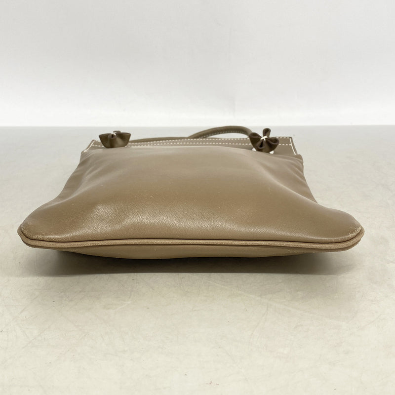 【6kd4347】エルメス ショルダーバッグ サックアリーヌミニ スイフト エトゥープ シルバー金具 B刻印【中古】レディース