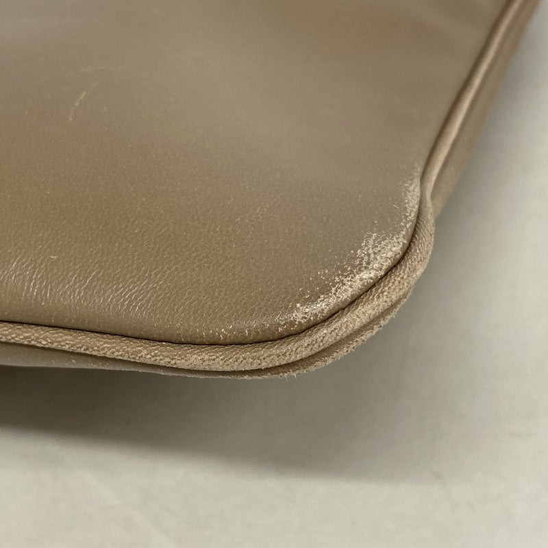 【6kd4347】エルメス ショルダーバッグ サックアリーヌミニ スイフト エトゥープ シルバー金具 B刻印【中古】レディース