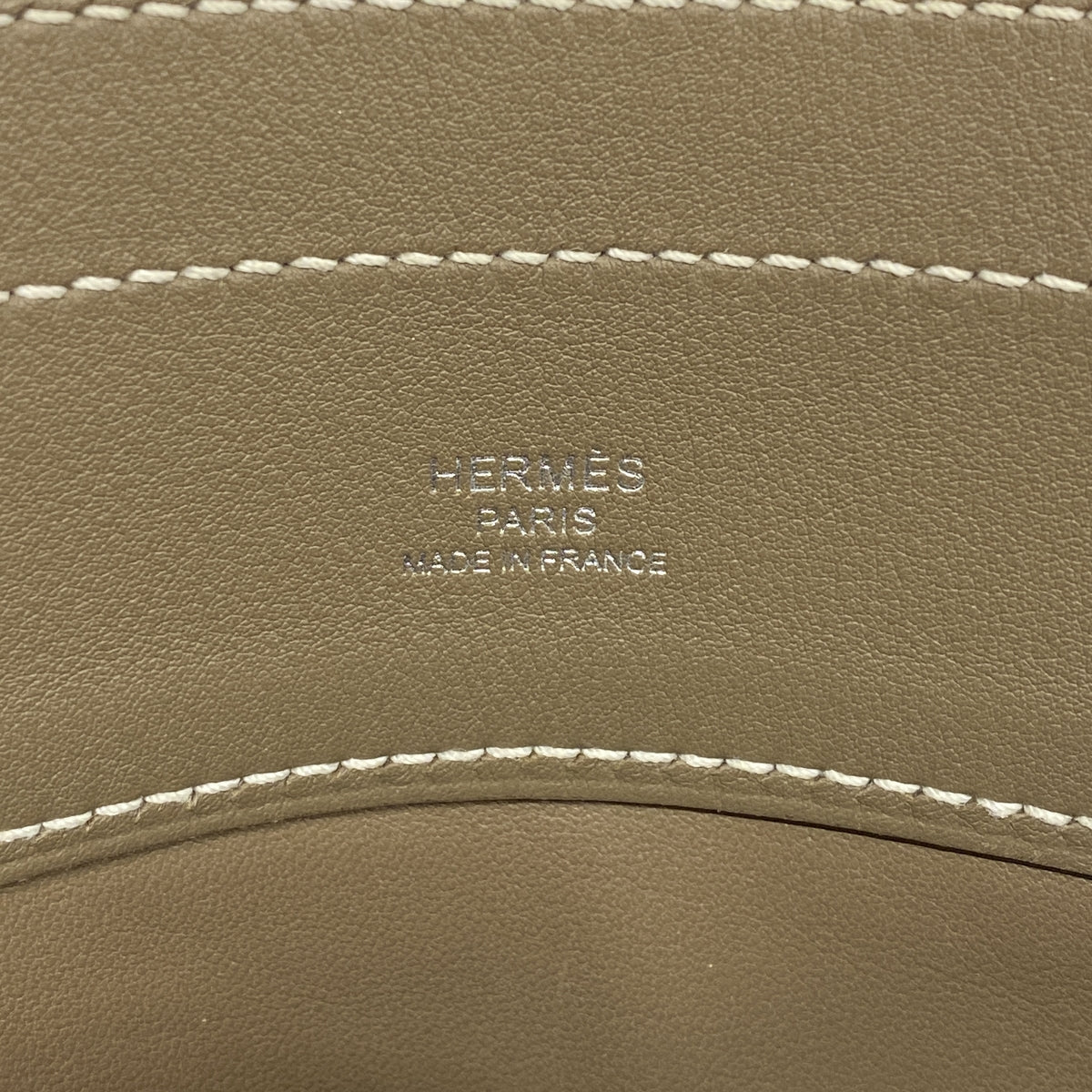 【6kd4347】エルメス ショルダーバッグ サックアリーヌミニ スイフト エトゥープ シルバー金具 B刻印【中古】レディース