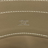 【6kd4347】エルメス ショルダーバッグ サックアリーヌミニ スイフト エトゥープ シルバー金具 B刻印【中古】レディース