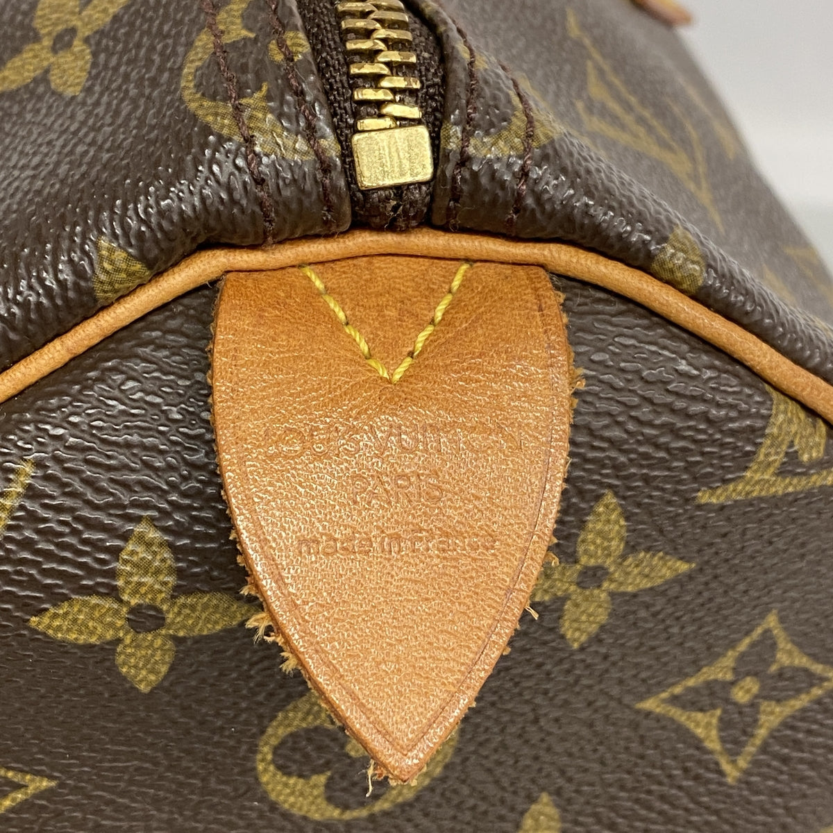 【6kd4352】ルイヴィトン ハンドバッグ モノグラム スピーディ35 M41107 ブラウン【中古】レディース