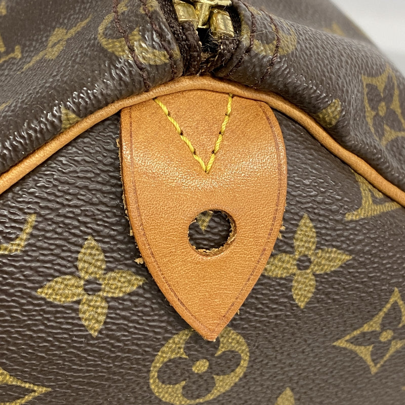 【6kd4352】ルイヴィトン ハンドバッグ モノグラム スピーディ35 M41107 ブラウン【中古】レディース