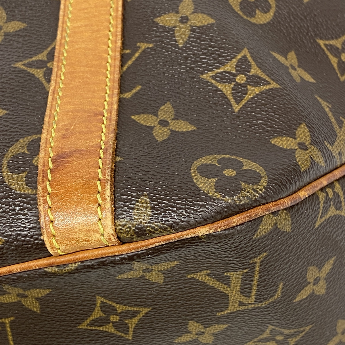 【6kd4362】ルイヴィトン ショルダーバッグ モノグラム サックショッピング M51108 ブラウン【中古】レディース
