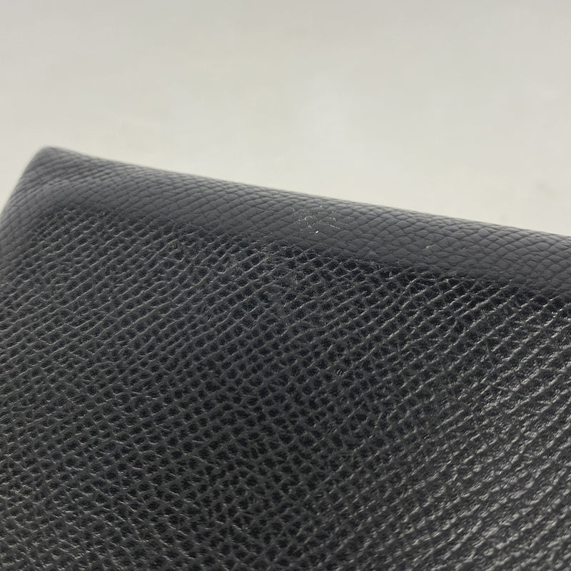 【6kd4366】エルメス コインケース カルヴィデュオ ヴォーエプソン ブラック シルバー金具 U刻印【中古】メンズ レディース ユニセックス