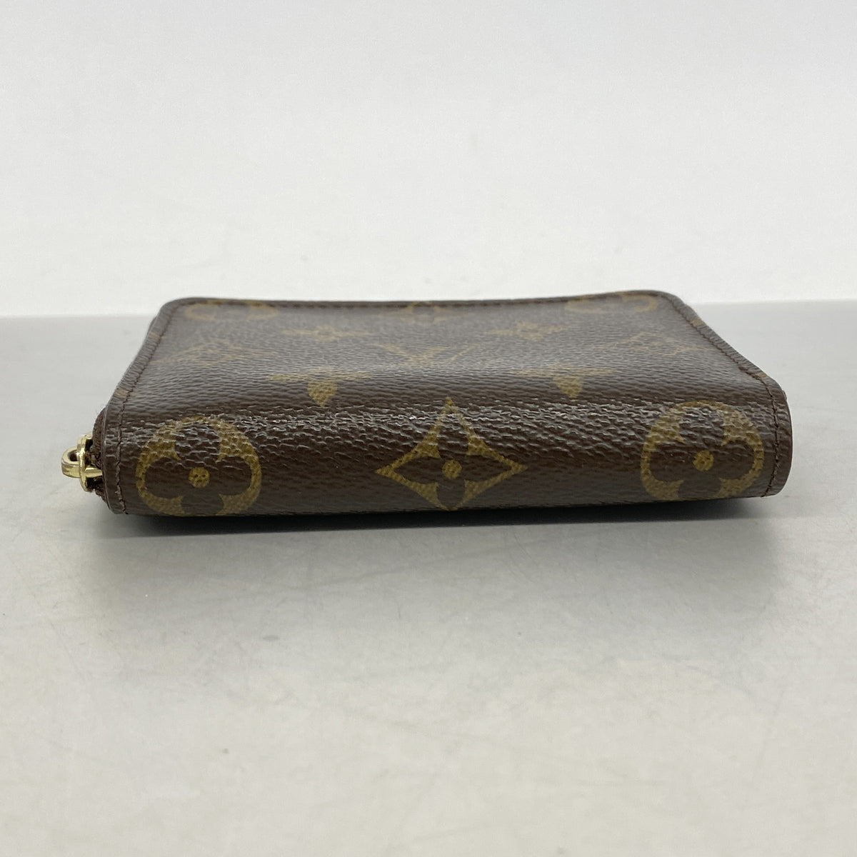【6kd4367】ルイヴィトン コインケース モノグラム ジッピーコインパース M60067 ブラウン【中古】メンズ レディース ユニセックス