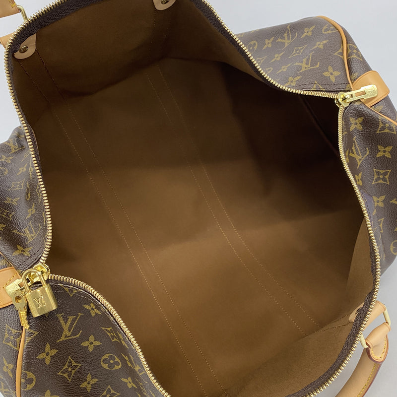 【6kd4370】ルイヴィトン ボストンバッグ モノグラム キーポル55 M41424 ブラウン【中古】メンズ レディース ユニセックス