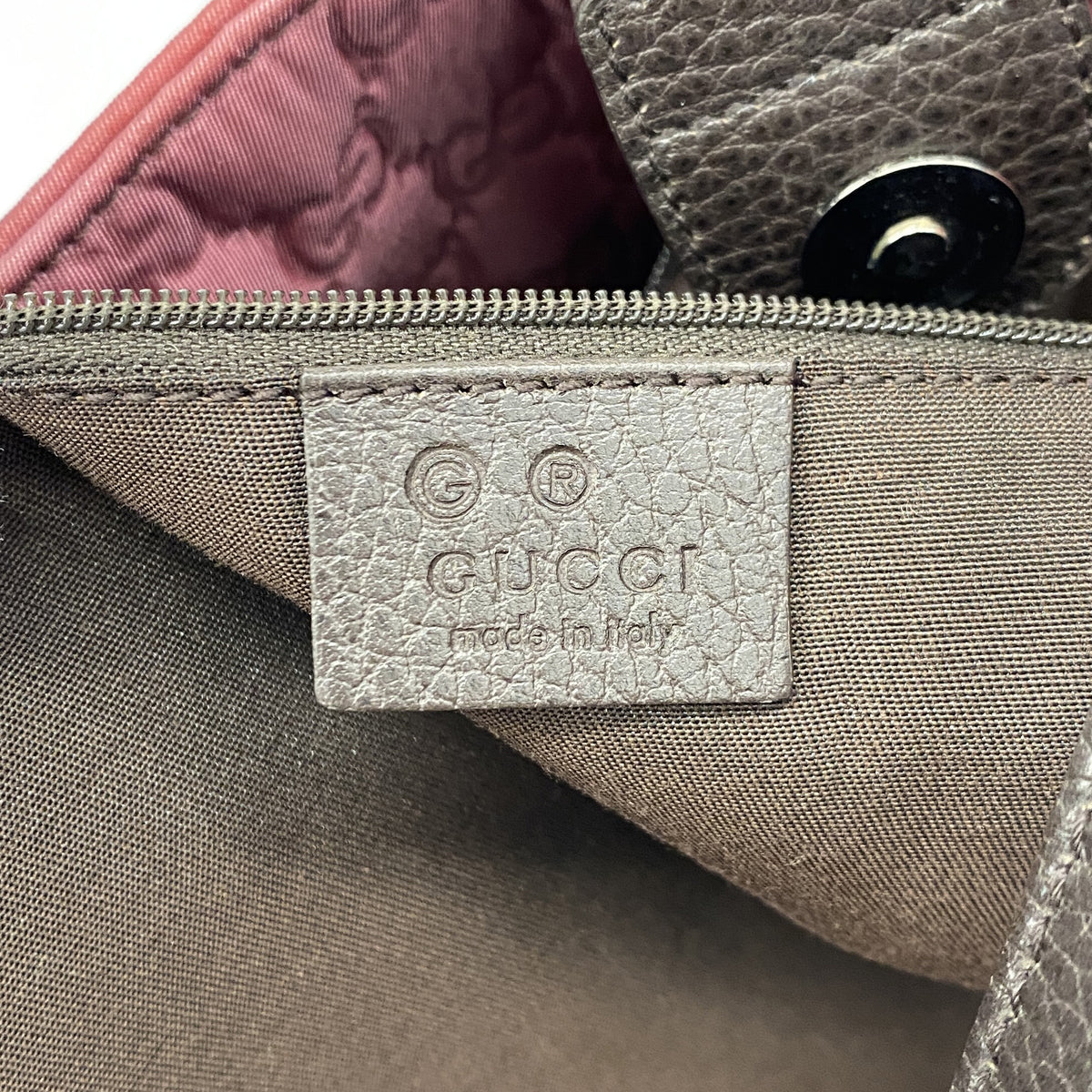 【6kd4372】グッチ トートバッグ GGナイロン 355729 ナイロン ピンク シルバー金具【中古】レディース