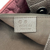 【6kd4372】グッチ トートバッグ GGナイロン 355729 ナイロン ピンク シルバー金具【中古】レディース