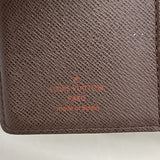 【6kd4394】ルイヴィトン 手帳カバー ダミエ アジェンダPM R20700 エベヌ【中古】メンズ レディース ユニセックス