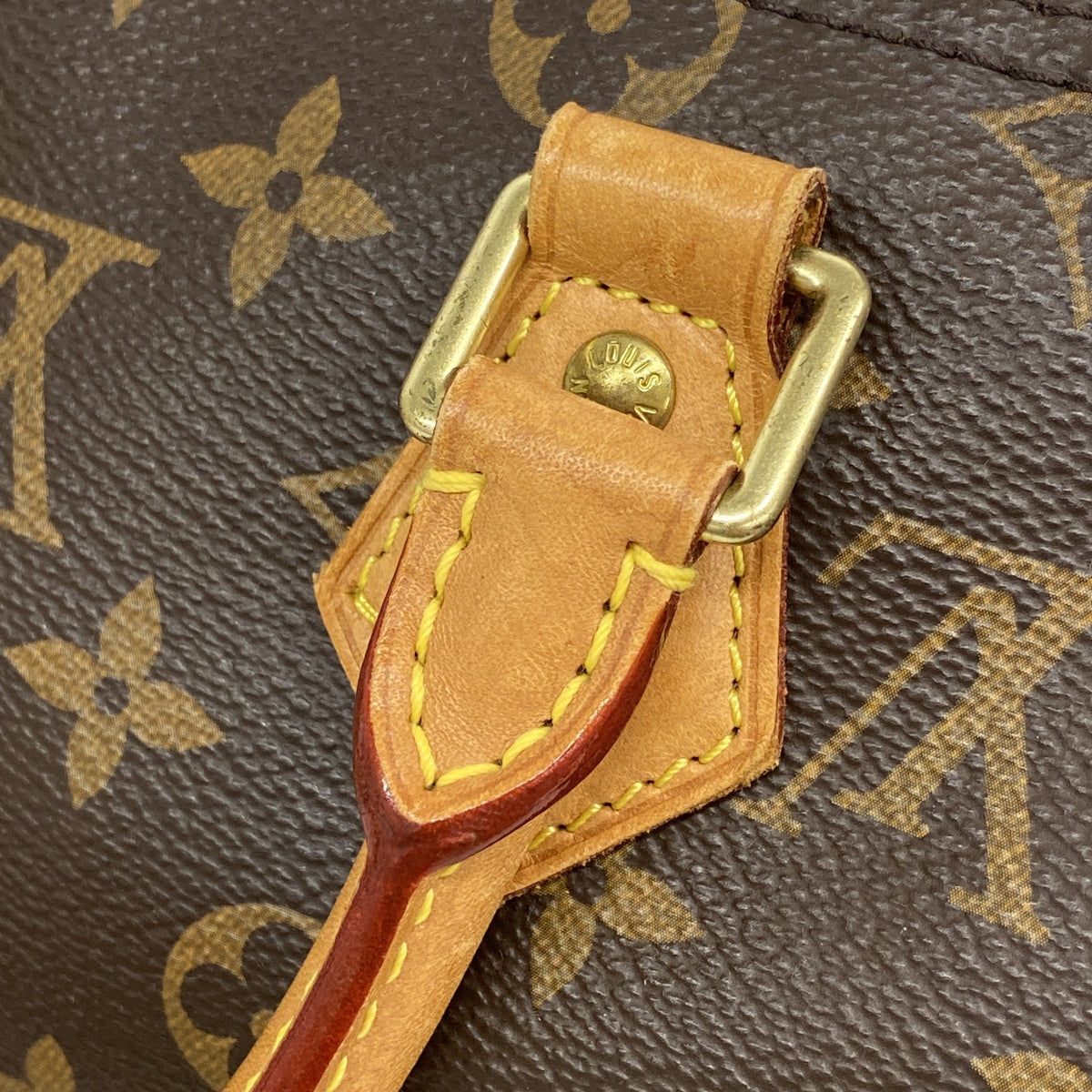 【6kd4397】ルイヴィトン ハンドバッグ モノグラム スピーディ25 M41109 ブラウン【中古】レディース