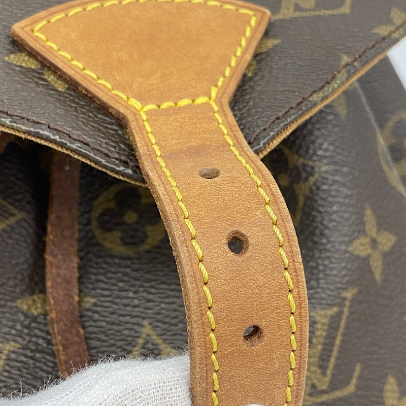 【6kd4403】ルイヴィトン リュック・デイパック モノグラム モンスリMM M51136 ブラウン【中古】レディース