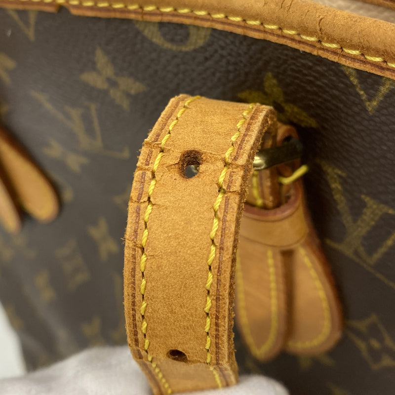 【6kd4410】ルイヴィトン トートバッグ モノグラム バケットPM M42238 ブラウン【中古】レディース