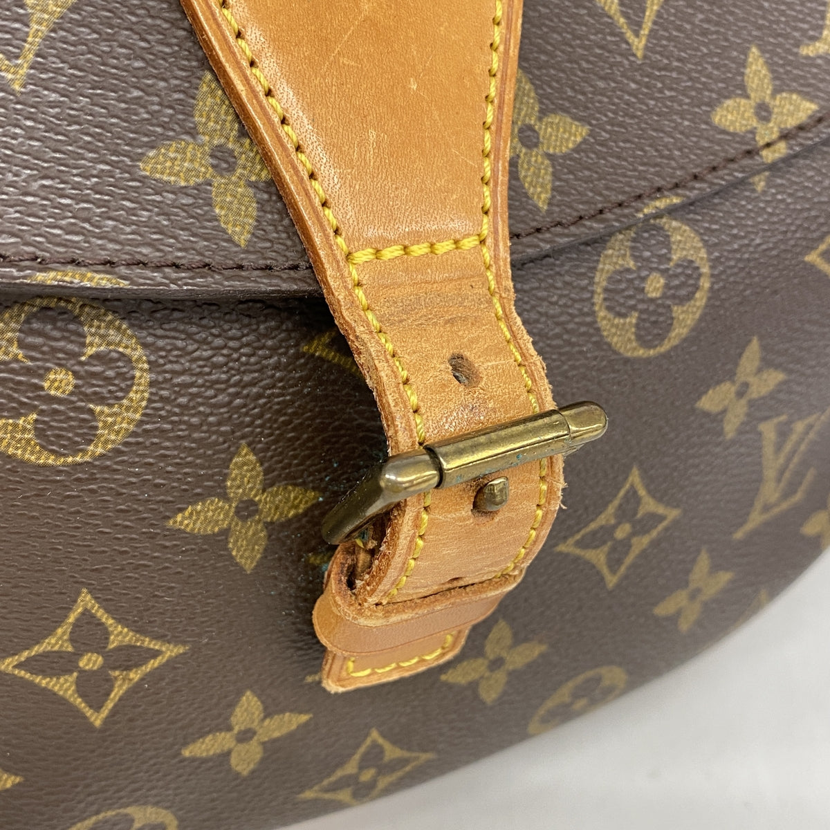 【6kd4420】ルイヴィトン ショルダーバッグ モノグラム ジュヌフィーユGM M51225 ブラウン【中古】レディース