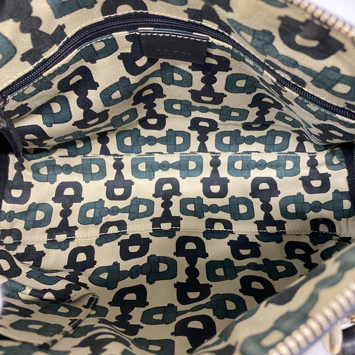 【6kd4428】グッチ ハンドバッグ グッチシマ 130942 レザー ブラック シャンパンゴールド金具【中古】レディース