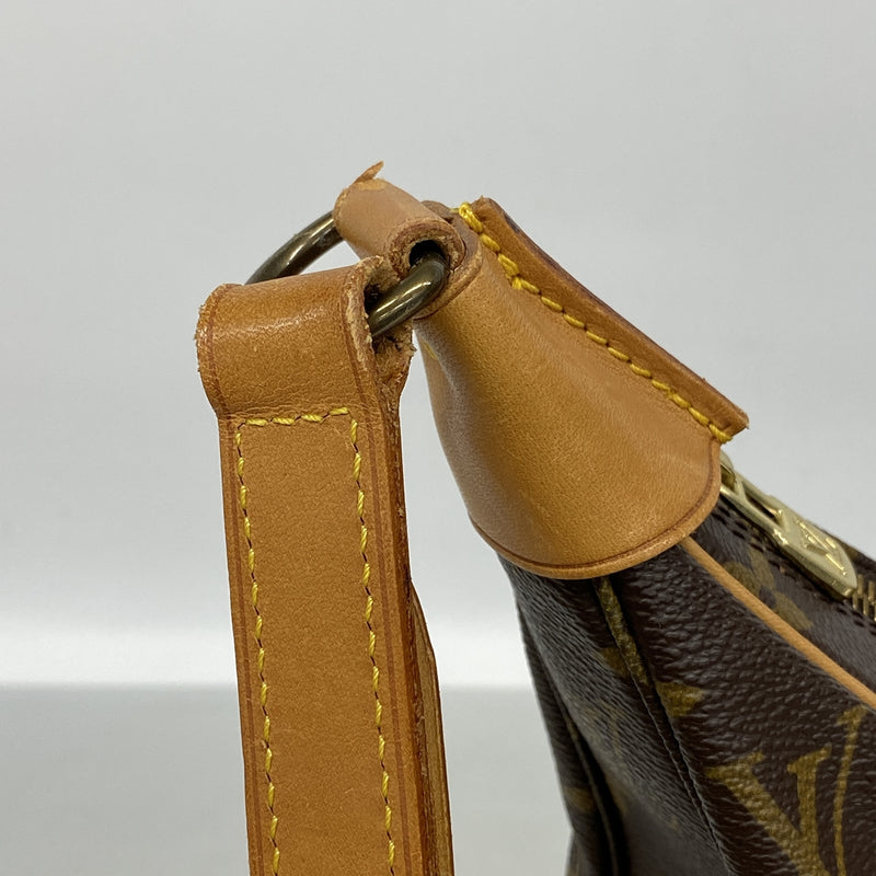 【6kd4434】ルイヴィトン ショルダーバッグ モノグラム ブローニュ35 M51260 ブラウン【中古】レディース
