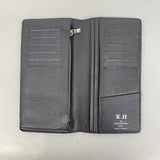 【6kd4435】ルイヴィトン 長財布 ダミエ・グラフィット ポルトフォイユブラザ N62665 ブラック グレー【中古】メンズ