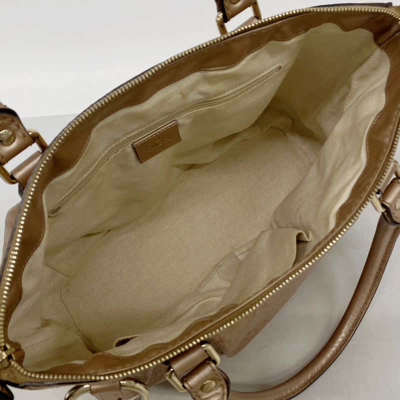 【6kd4437】グッチ ハンドバッグ グッチシマ スーキー 247902 レザー ピンク シャンパンゴールド金具 2wayバッグ【中古】レディース