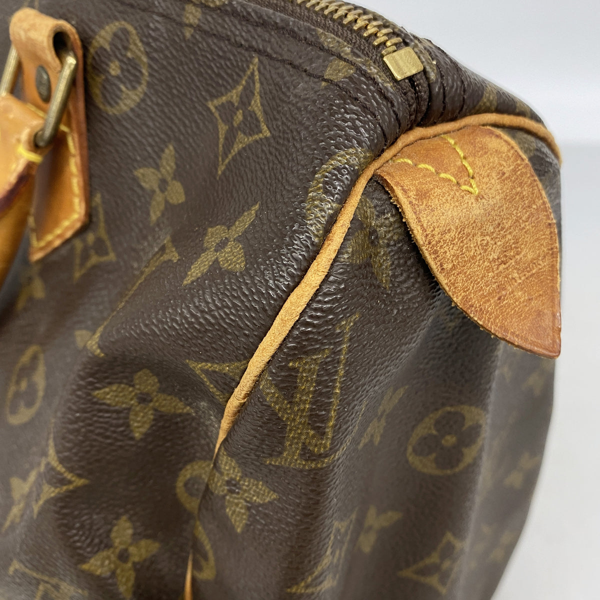 【6kd4439】ルイヴィトン ハンドバッグ モノグラム スピーディ30 M41108 ブラウン【中古】レディース