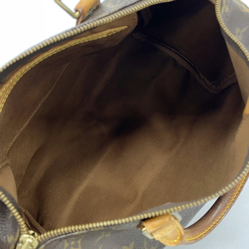 【6kd4439】ルイヴィトン ハンドバッグ モノグラム スピーディ30 M41108 ブラウン【中古】レディース