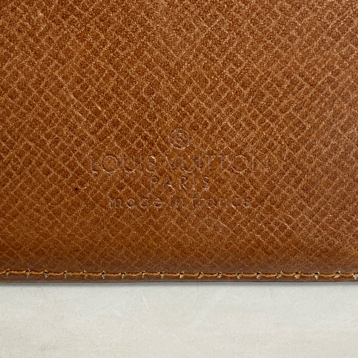 【6kd4453】ルイヴィトン カードケース モノグラム ポシェットカルトヴィジット M56362 ブラウン【中古】メンズ レディース ユニセックス