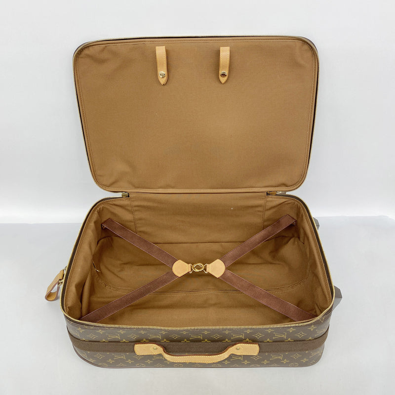 【6kd4456】ルイヴィトン キャリーバッグ モノグラム ぺガス55 M23294 ブラウン【中古】メンズ レディース ユニセックス