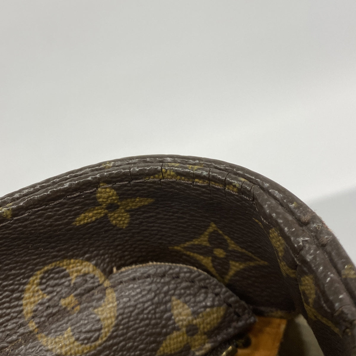 【6kd4459】ルイヴィトン トートバッグ モノグラム ルコ M51155 ブラウン【中古】レディース