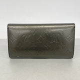 【6kd4466】ルイヴィトン 三つ折り長財布 モノグラム・マット ポルトトレゾール・インターナショナル M65105 ノワール【中古】レディース