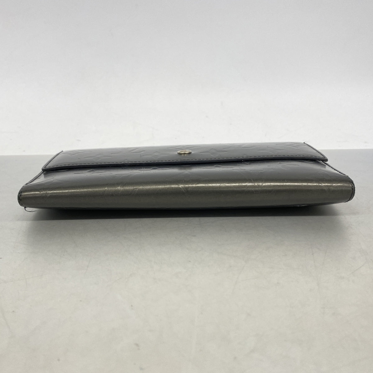 【6kd4466】ルイヴィトン 三つ折り長財布 モノグラム・マット ポルトトレゾール・インターナショナル M65105 ノワール【中古】レディース