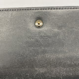 【6kd4466】ルイヴィトン 三つ折り長財布 モノグラム・マット ポルトトレゾール・インターナショナル M65105 ノワール【中古】レディース