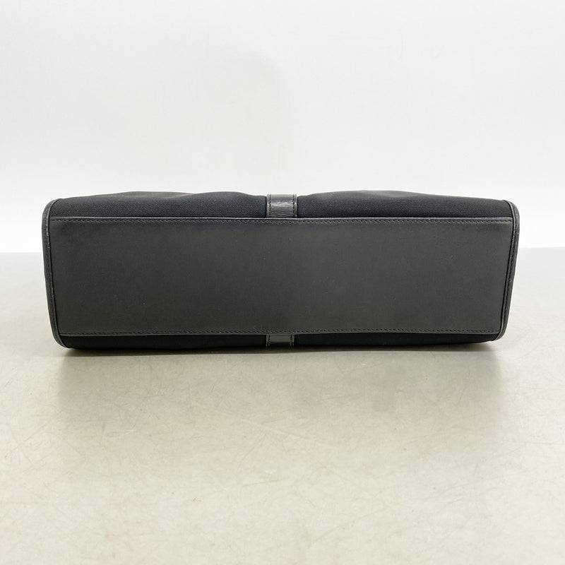 【6kd4469】グッチ ショルダーバッグ ジャッキー 002 1067 ナイロン ブラック シルバー金具【中古】レディース