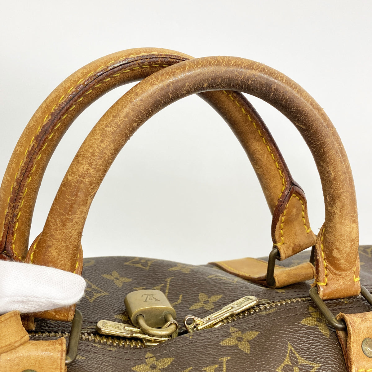 【6kd4471】ルイヴィトン ボストンバッグ モノグラム キーポル60 M41422 ブラウン【中古】メンズ レディース ユニセックス