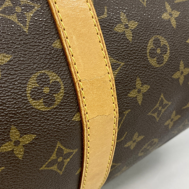 【6kd4479】ルイヴィトン ボストンバッグ モノグラム キーポル55 M41424 ブラウン【中古】メンズ レディース ユニセックス
