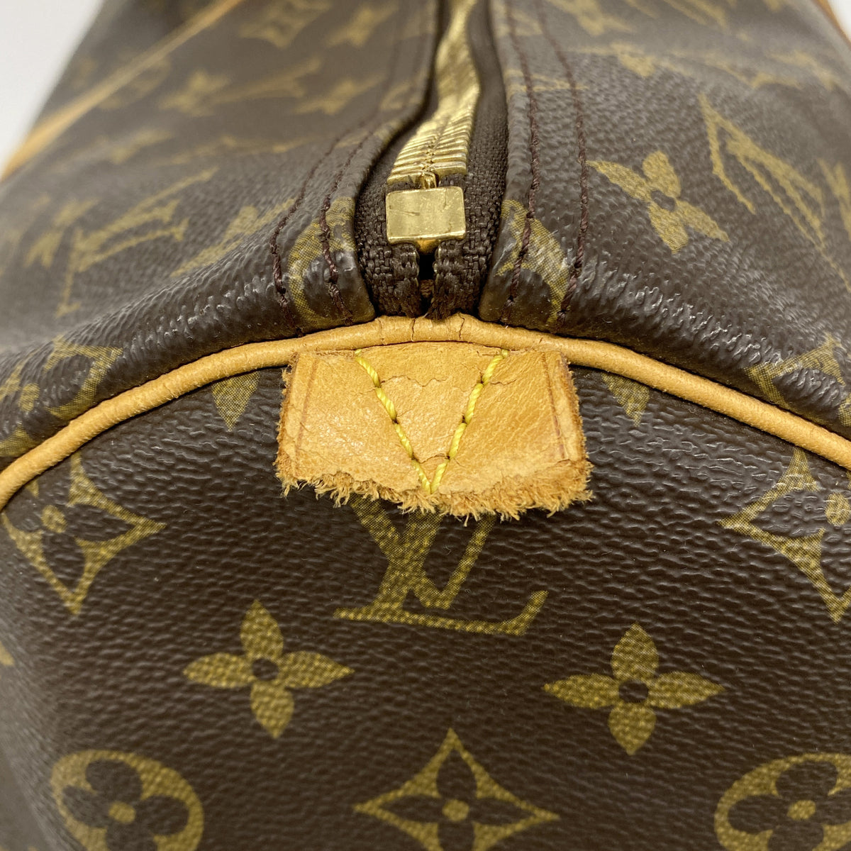 【6kd4479】ルイヴィトン ボストンバッグ モノグラム キーポル55 M41424 ブラウン【中古】メンズ レディース ユニセックス