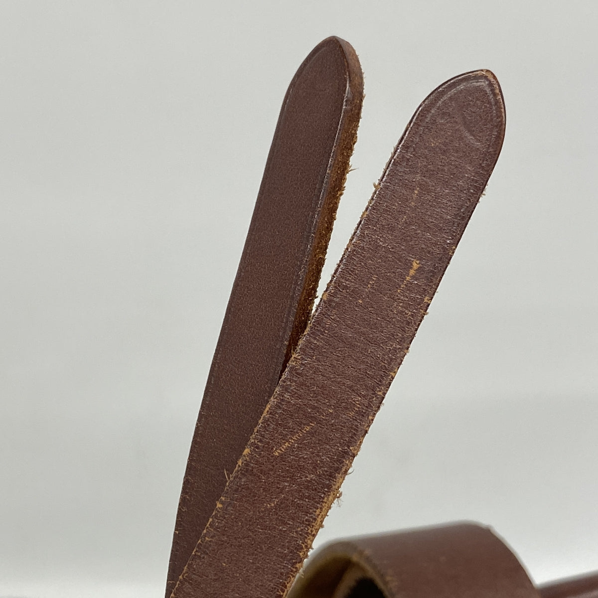 【6kd4485】エルメス トートバッグ エールバッグカバス トワルアッシュ ブラウン ゴールド金具 □F刻印【中古】レディース