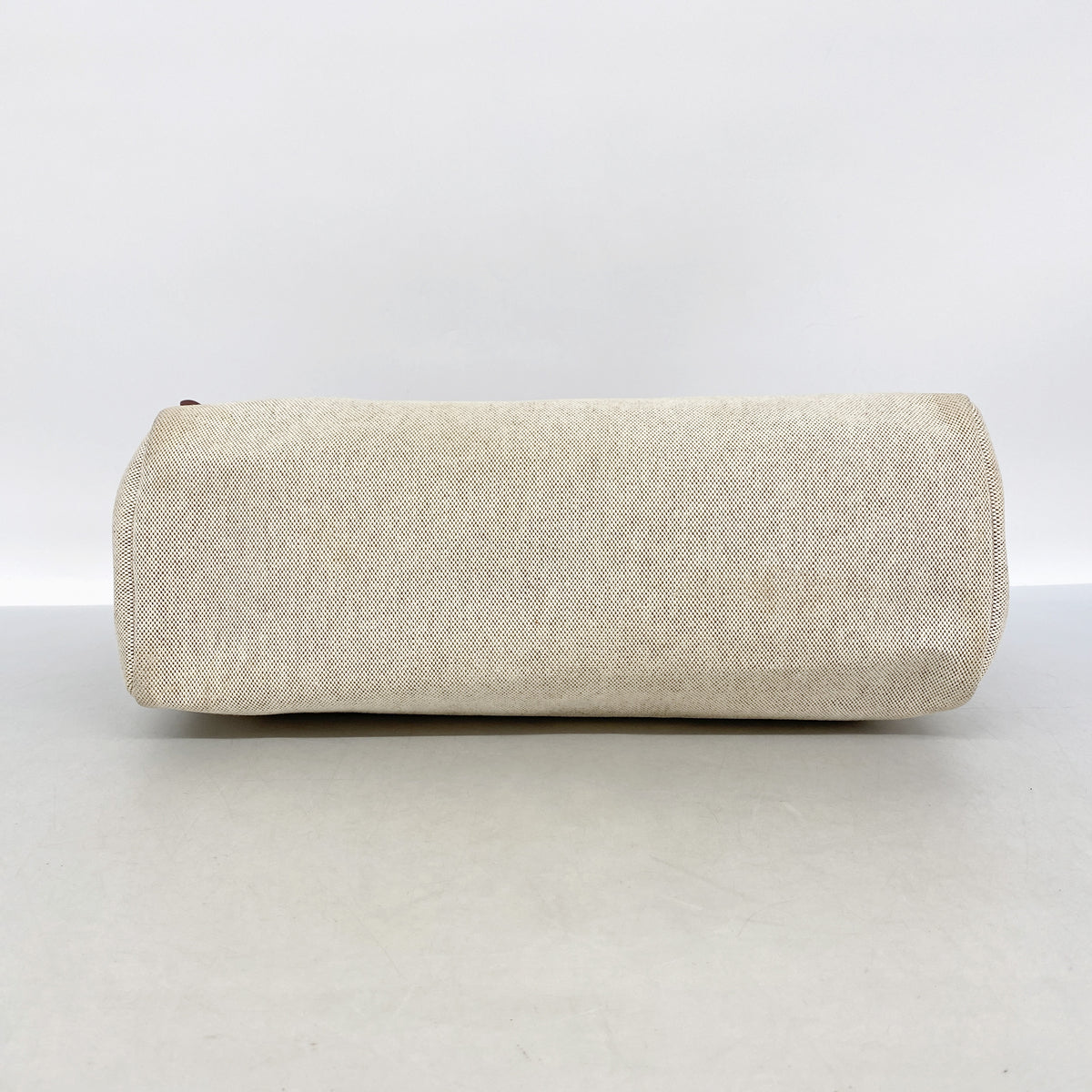 【6kd4485】エルメス トートバッグ エールバッグカバス トワルアッシュ ブラウン ゴールド金具 □F刻印【中古】レディース