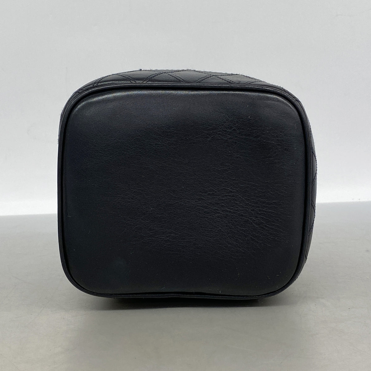 【6kd4488】シャネル バニティバッグ ビコローレ レザー ブラック ゴールド金具【中古】レディース
