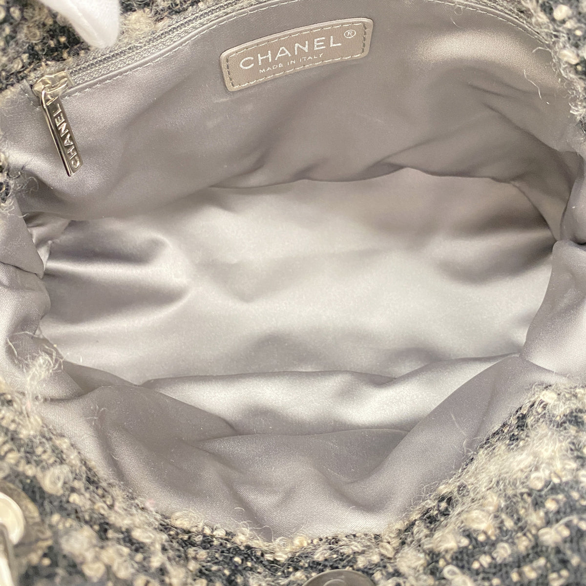 【6kd4505】シャネル ハンドバッグ レザー ボルドー シルバー金具【中古】レディース