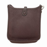 【6kd4520】エルメス ショルダーバッグ エヴリンTPM トリヨンクレマンス ルージュセリエ シルバー金具 Z刻印【中古】レディース