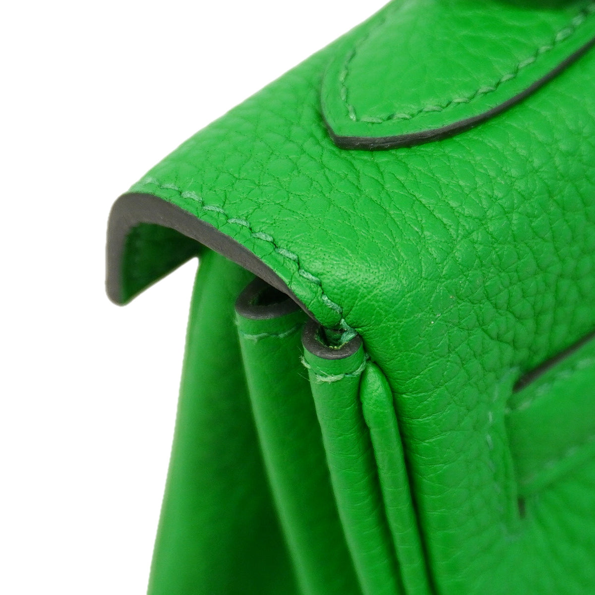 【6kd4529-g】エルメス ハンドバッグ ケリー25 トゴ バンブー シルバー金具 W刻印 2wayバッグ【中古】レディース