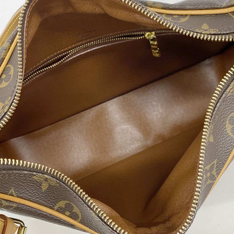 【6kd4535】ルイヴィトン ショルダーバッグ モノグラム ブローニュ30 M51265 ブラウン【中古】レディース