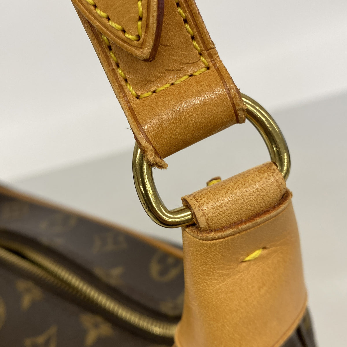 【6kd4535】ルイヴィトン ショルダーバッグ モノグラム ブローニュ30 M51265 ブラウン【中古】レディース
