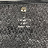 【6kd4536】ルイヴィトン 長財布 エピ ポルトフォイユサラ M63742 ノワール【中古】レディース