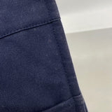 【6kd4542】エルメス トートバッグ フールトゥMM キャンバス ネイビー シルバー金具【中古】メンズ レディース ユニセックス